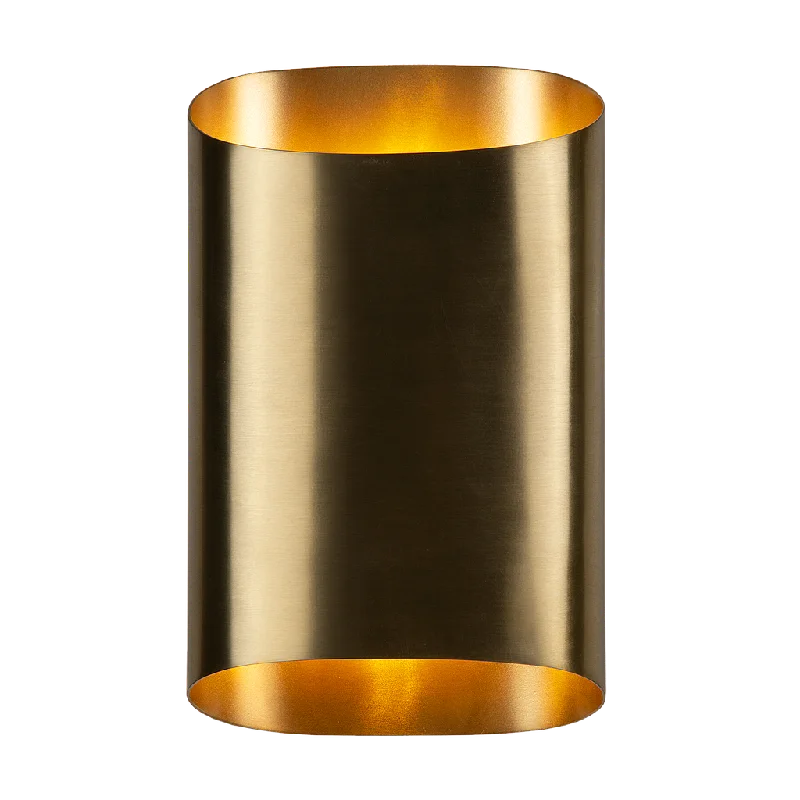 glass wall lamps with frosted glass for soft, diffused lightWall light Arturo | antique brass