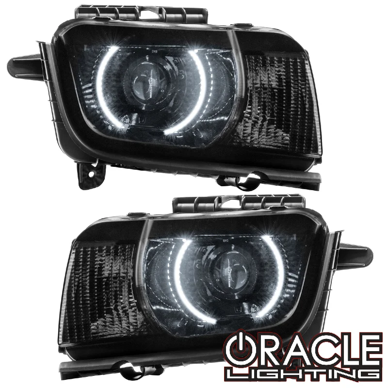 ORACLE Lighting 2010-2013 Chevrolet Camaro RS Pre-Assembled Halo Headlights - Projector/HID