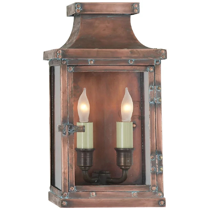modern minimalist wall lamps for contemporary living roomsBedford 2-Light Wall Lantern