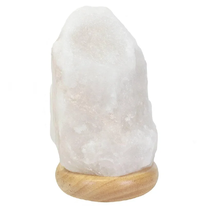 Salt Lamps for Allergy Relief and Air PurificationWhite Colour Changing USB Salt Lamp
