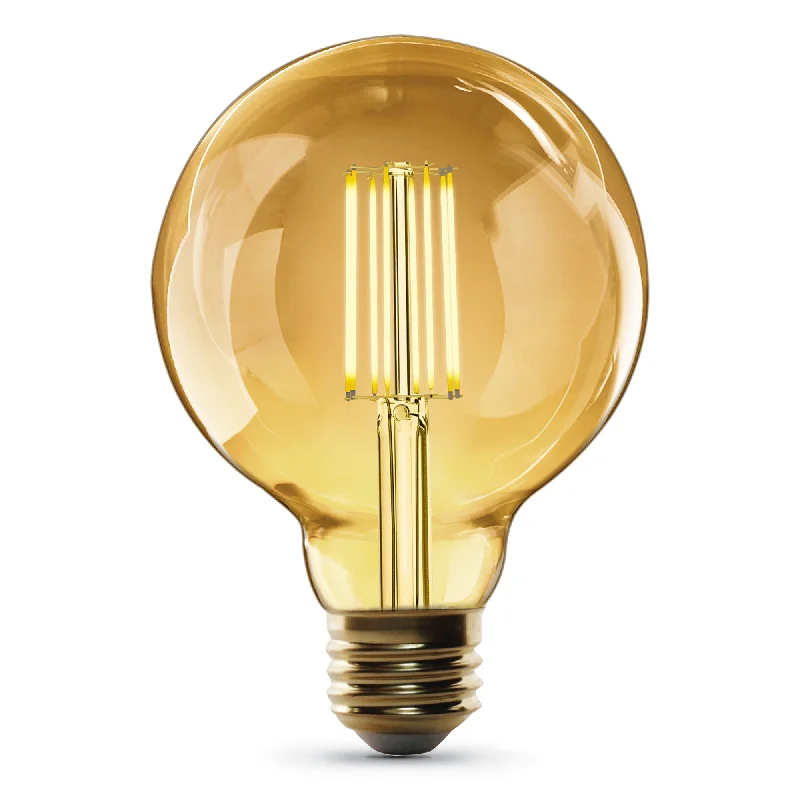 Edison light bulbs for industrial fixtures5.5W (60W Replacement) G30 E26 Cage Filament Amber Glass Vintage Edison LED Light Bulb, Warm Light Edison light bulbs for industrial fixtures5.5W (60W Replacement) G30 E26 Cage Filament Amber Glass Vintage Edison LED Light Bulb, Warm Light