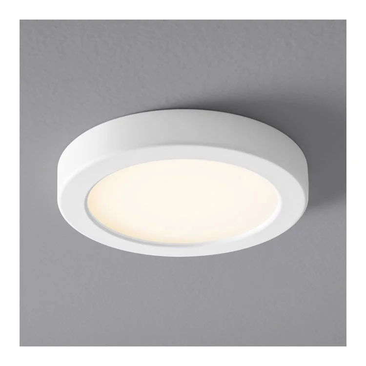 Recessed lights for beauty salons to provide flattering lightingElite Single-Light 7" LED Flush Mount Ceiling Fixture - White Recessed lights for beauty salons to provide flattering lightingElite Single-Light 7" LED Flush Mount Ceiling Fixture - White