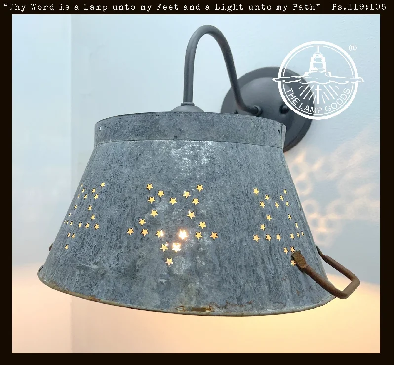 Industrial Ceiling - Mounted Lighting for Assembly PlantsWeathered Farmhouse Star Wall Sconce Industrial Ceiling - Mounted Lighting for Assembly PlantsWeathered Farmhouse Star Wall Sconce