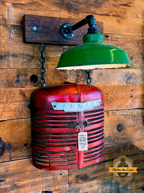 Industrial Task Lighting for Precision WorkstationsAntique Farmall International Tractor Farm Wall Sconce / Lamp #3951 Industrial Task Lighting for Precision WorkstationsAntique Farmall International Tractor Farm Wall Sconce / Lamp #3951