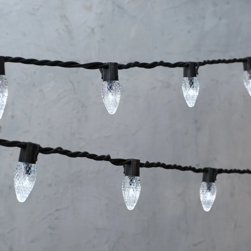 String Lights for DIY Home Decor ProjectsPlus Connect 5m 25 White Connectable C9 Fairy Lights Black Cable String Lights for DIY Home Decor ProjectsPlus Connect 5m 25 White Connectable C9 Fairy Lights Black Cable