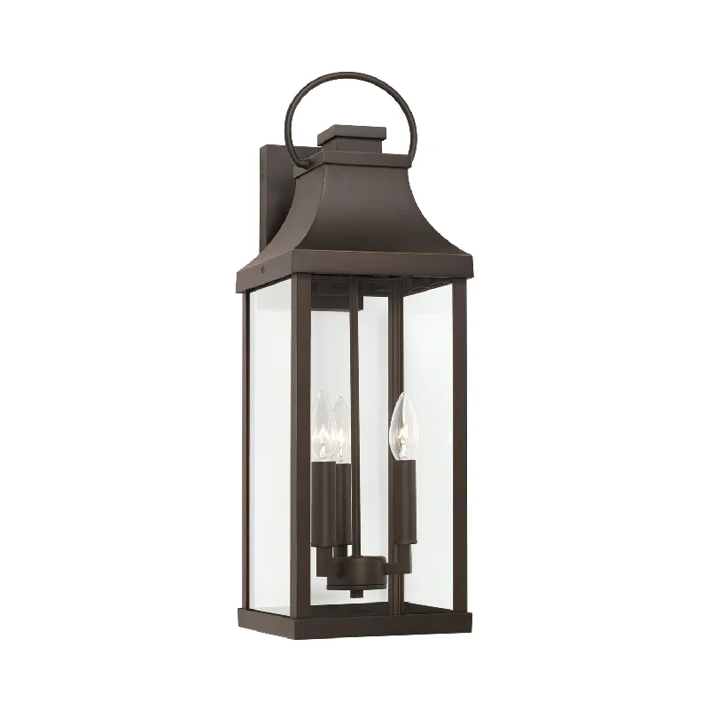 Recessed lights for pet - friendly homes with durable constructionBradford 3-Light Outdoor Wall Lantern in Oiled Bronze Recessed lights for pet - friendly homes with durable constructionBradford 3-Light Outdoor Wall Lantern in Oiled Bronze