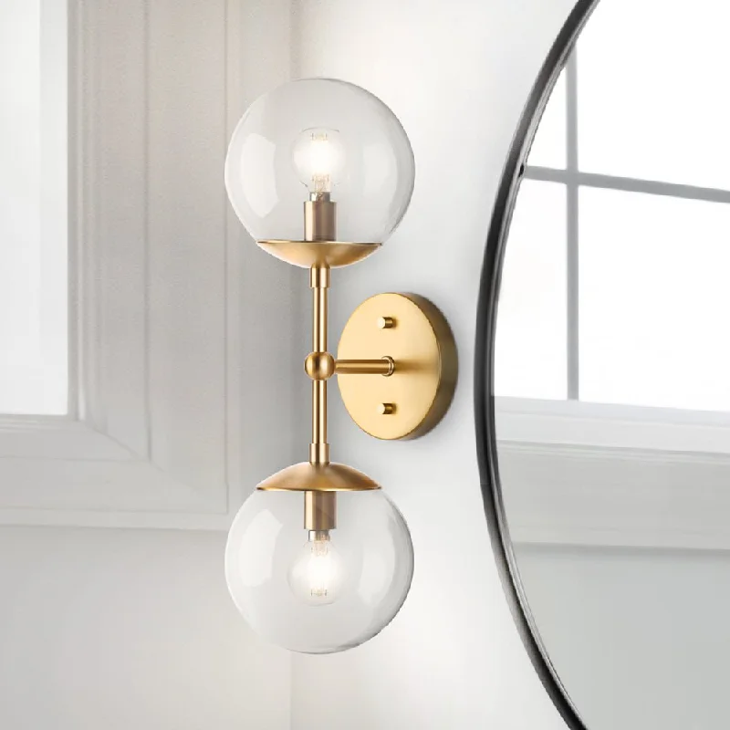 Dust - Resistant Industrial Lighting for Dirty WorkspacesUHP4455 Mid Century Modern Indoor Wall Sconce, 18''H x 6-3/4"W x 5-7/8''D, Brushed Bronze Finish, Canton Collection Dust - Resistant Industrial Lighting for Dirty WorkspacesUHP4455 Mid Century Modern Indoor Wall Sconce, 18''H x 6-3/4"W x 5-7/8''D, Brushed Bronze Finish, Canton Collection