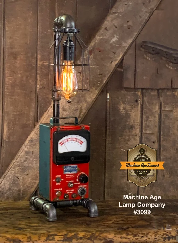 Corrosion - Resistant Industrial Lighting for Coastal FactoriesSteampunk Industrial / Antique Sun Meter / Automotive Car Garage / Lamp #3099 Corrosion - Resistant Industrial Lighting for Coastal FactoriesSteampunk Industrial / Antique Sun Meter / Automotive Car Garage / Lamp #3099