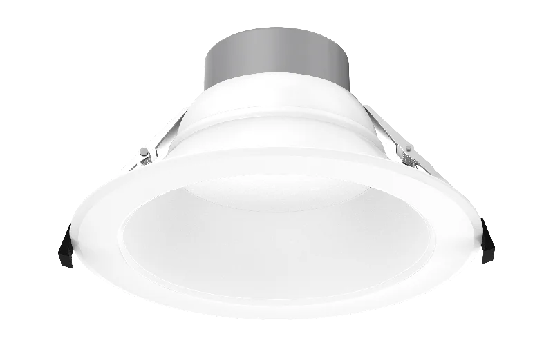 Recessed lights for rental properties with easy installation10" LED Round Commercial Downlight, 4800 Lumen Max, Wattage & CCT Selectable, 120-277V Recessed lights for rental properties with easy installation10" LED Round Commercial Downlight, 4800 Lumen Max, Wattage & CCT Selectable, 120-277V