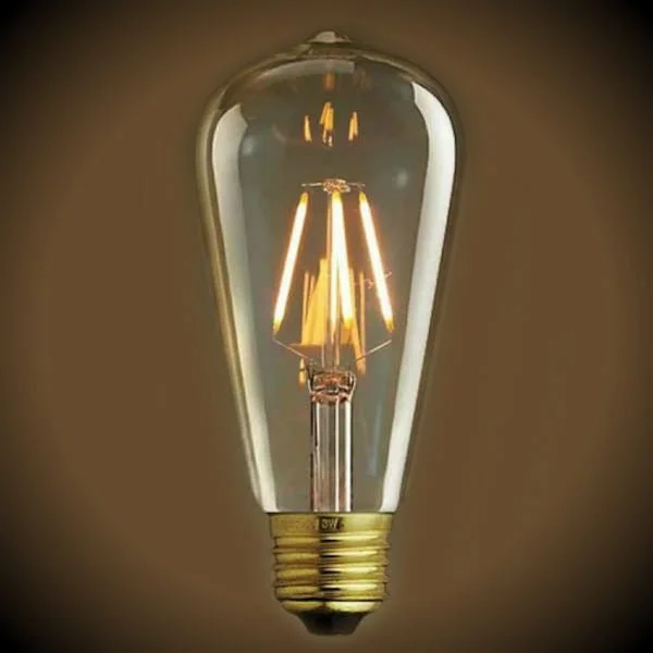 Edison light bulbs for pendant lightsLED Filament Nostalgic Bulb - 3.5 Watt - Edison Style ST19 - 2200K Edison light bulbs for pendant lightsLED Filament Nostalgic Bulb - 3.5 Watt - Edison Style ST19 - 2200K