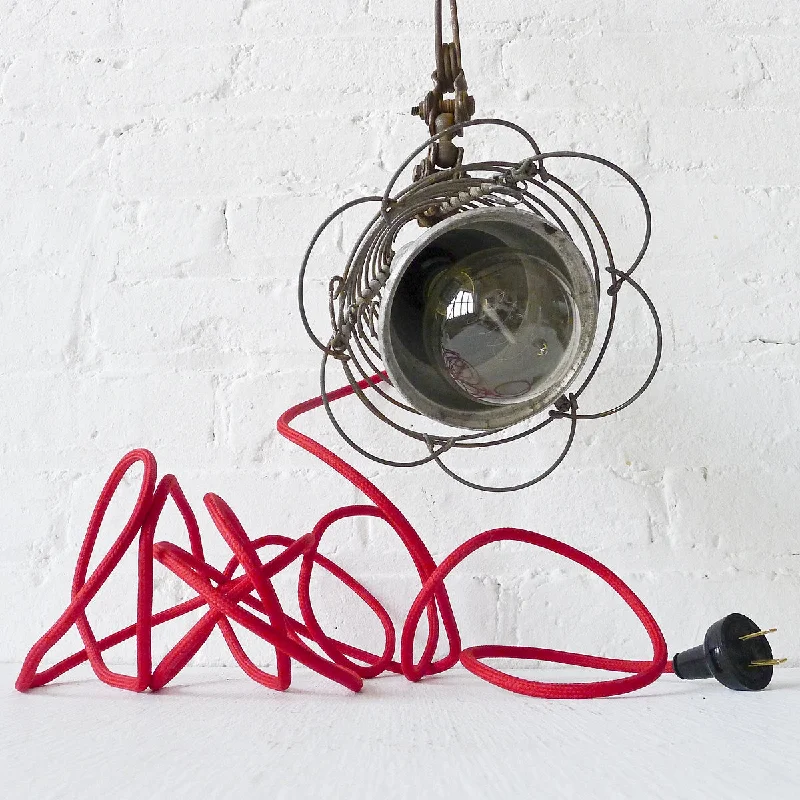 Lava Lamps for Cupcake Shops to Create a Sweet Atmosphere30% SALE Industrial Lighting Spiral Cage Clip Clamp Light with Red Textile Cord Lava Lamps for Cupcake Shops to Create a Sweet Atmosphere30% SALE Industrial Lighting Spiral Cage Clip Clamp Light with Red Textile Cord