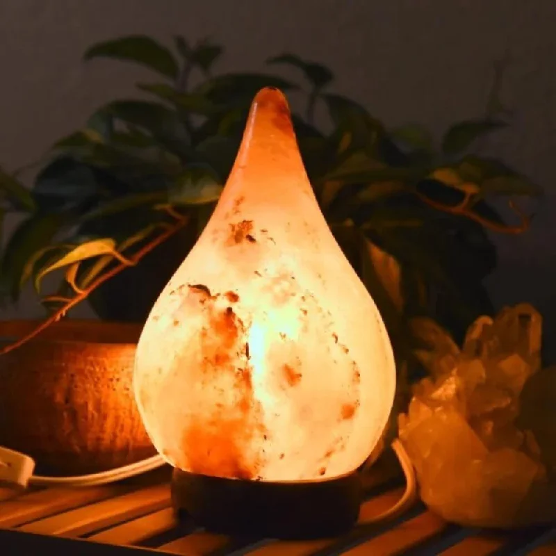 Salt Lamps for Feng Shui EnhancementRain Drop Himalayan Salt Lamp