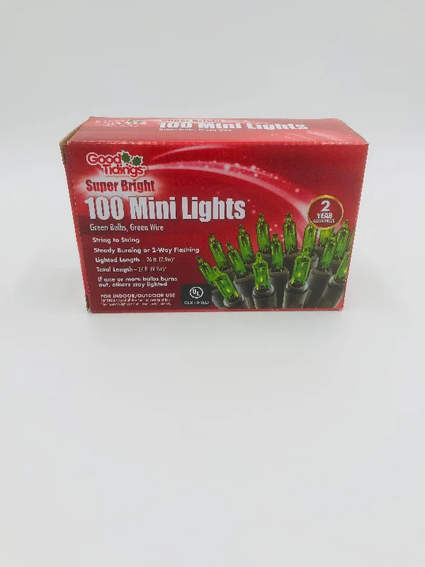 String Lights for DIY Home Decor ProjectsSuper Bright Light Set - Green