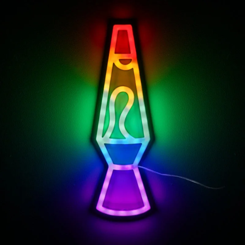 Lava Lamps for Gluten - Free Bakeries to Make it More AppealingLava Lamp LED Wall Light