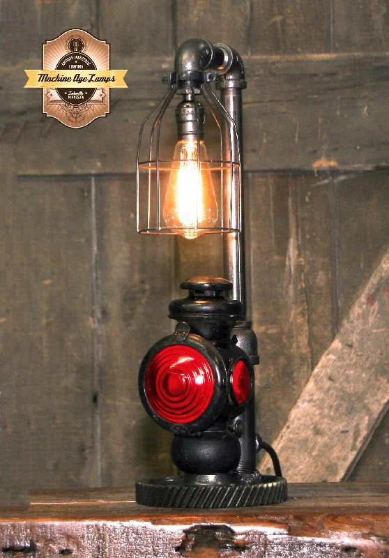 Adjustable Industrial Lighting for Flexible IlluminationSteampunk Industrial / Antique Ford Model T Taillight / Automotive / Lamp #4025 Adjustable Industrial Lighting for Flexible IlluminationSteampunk Industrial / Antique Ford Model T Taillight / Automotive / Lamp #4025