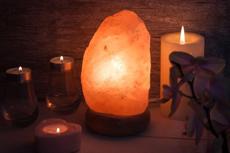 Salt Lamps for Allergy Relief and Air PurificationMiniature salt lamp