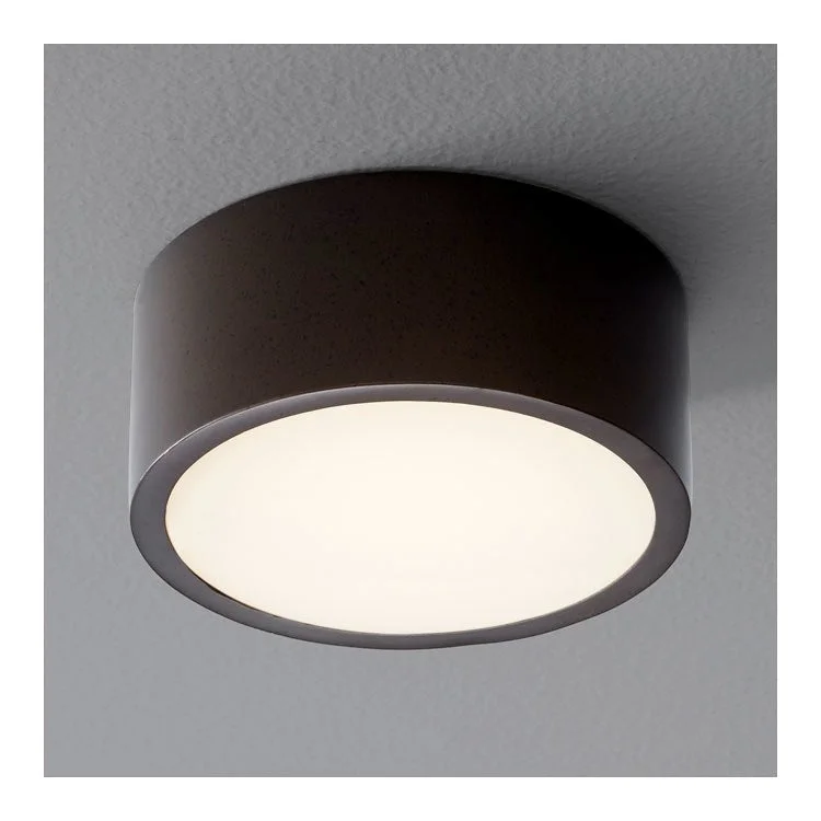 Recessed lights for pet - friendly homes with durable constructionPeepers Single-Light 4.75" Flush Mount Ceiling Fixture - Oiled Bronze Recessed lights for pet - friendly homes with durable constructionPeepers Single-Light 4.75" Flush Mount Ceiling Fixture - Oiled Bronze