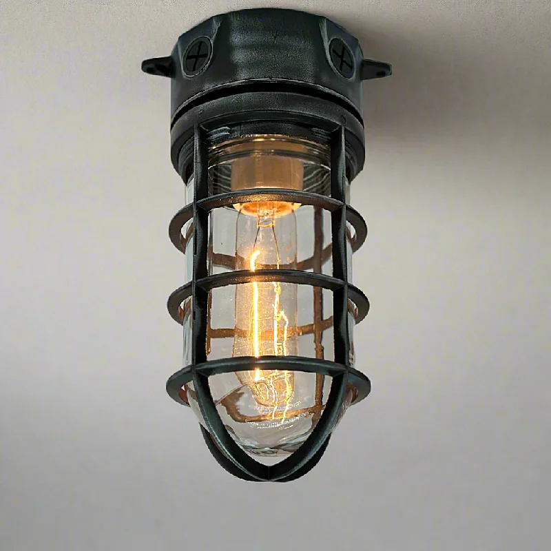 Industrial Area Lighting for Large Open SpacesIndustrial Flush Mount Light - The Sentinel