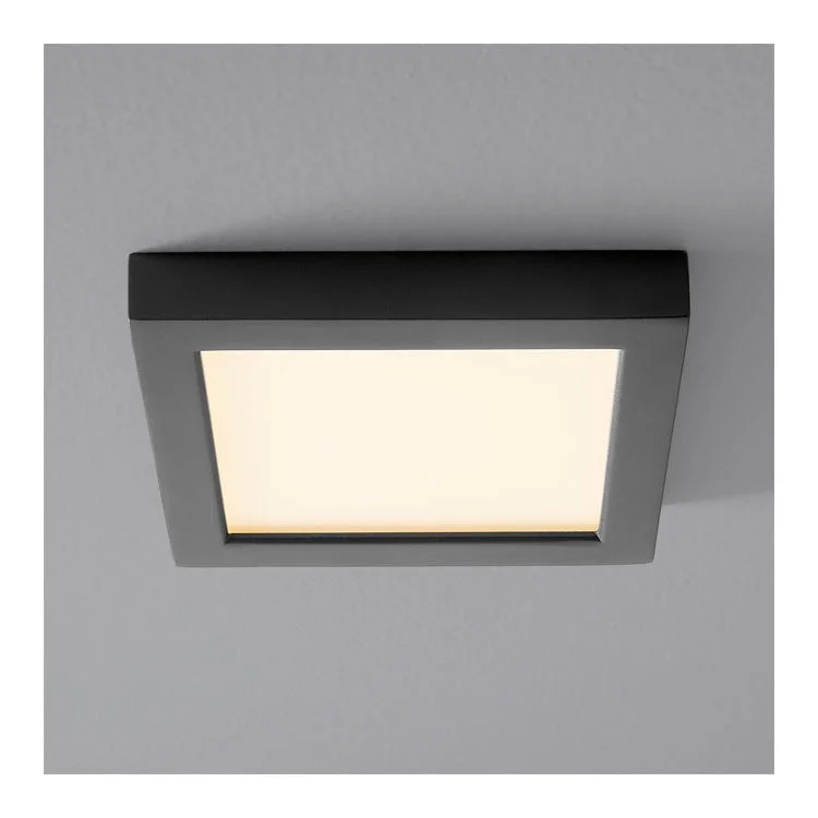 Motion - sensor recessed lights for energy - saving in basementsAltair Single-Light 7" LED Square Flush Mount Ceiling Fixture - Black Motion - sensor recessed lights for energy - saving in basementsAltair Single-Light 7" LED Square Flush Mount Ceiling Fixture - Black