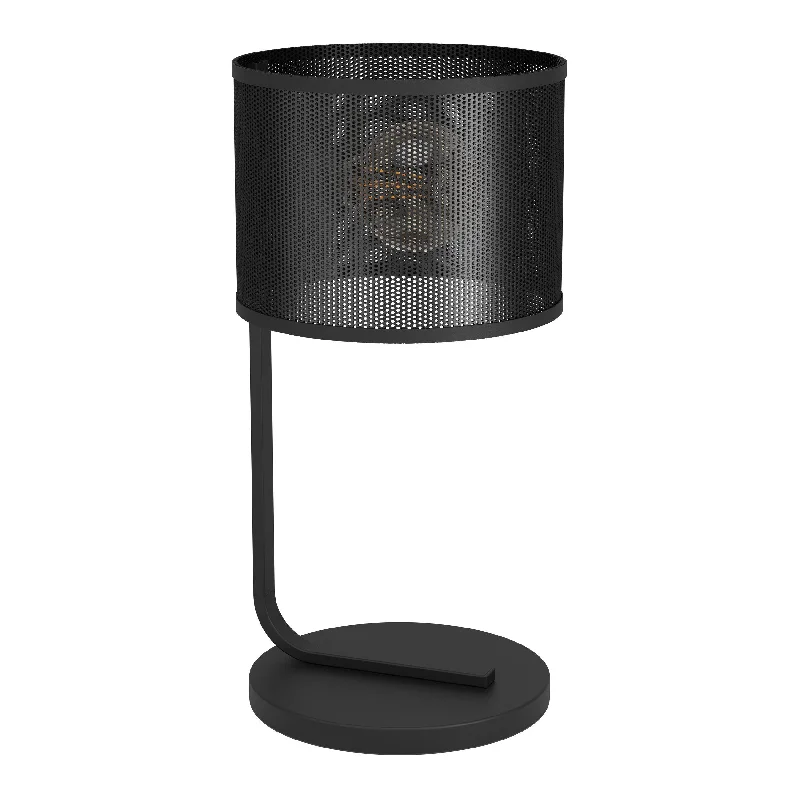 Lava Lamps for Sandwich Shops to Create a Casual VibeManby Table Lamp Black with Mesh Metal Drum Shade Lava Lamps for Sandwich Shops to Create a Casual VibeManby Table Lamp Black with Mesh Metal Drum Shade