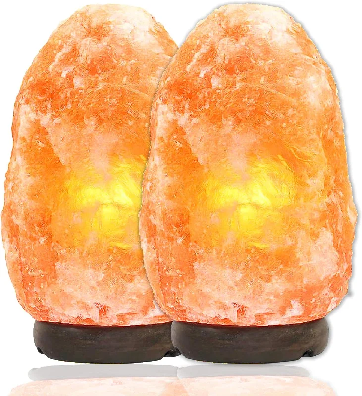 Salt Lamps for Holistic Health and WellnessSet of 2 Himalayan Salt Lamps – 2-3 kg