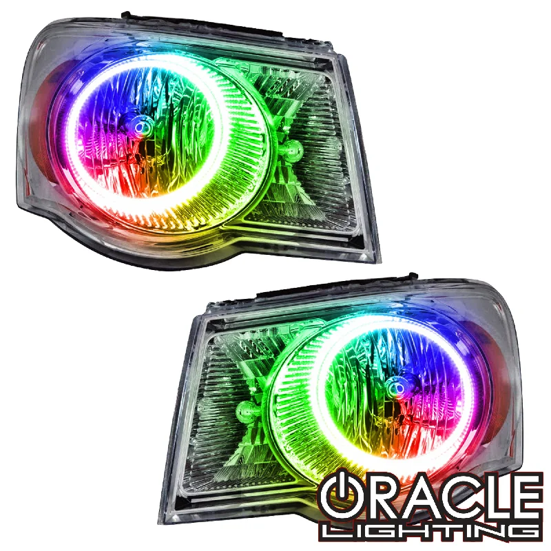ORACLE Lighting 2007-2009 Chrysler Aspen Pre-Assembled Headlights - Dynamic ColorSHIFT