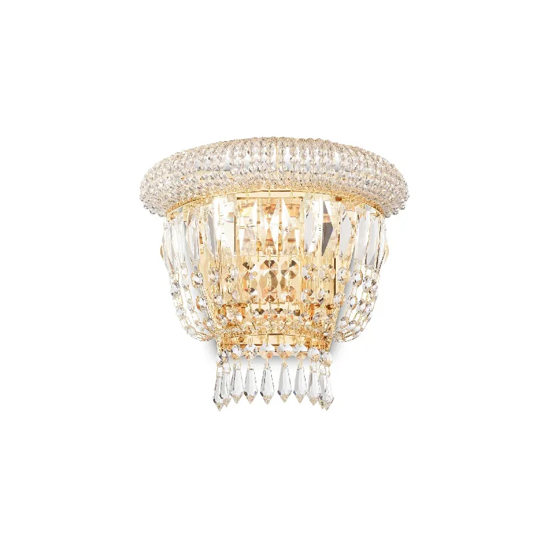 leather wall lamps with a distressed texture for a rugged and stylish lookTraditional Brass Crystal Wall Light leather wall lamps with a distressed texture for a rugged and stylish lookTraditional Brass Crystal Wall Light