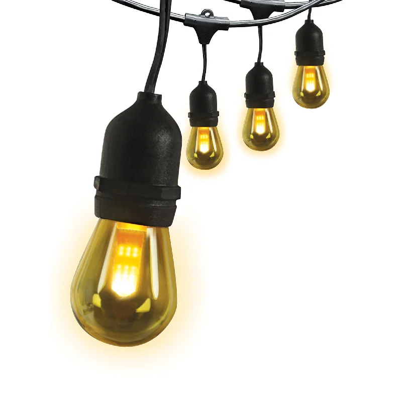 Solar - Powered String Lights for Energy - Saving Backyards12 ft. Amber (1800K) Flame Effect LED String Lights Solar - Powered String Lights for Energy - Saving Backyards12 ft. Amber (1800K) Flame Effect LED String Lights
