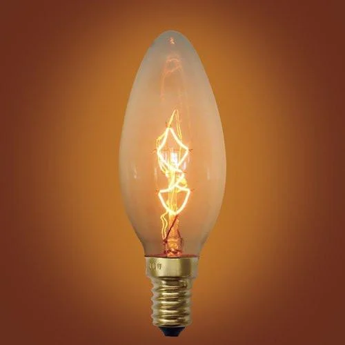 Filament style LED Edison light bulbsSpiral Loop Incandescents Vintage Edison Bulb, E12 Candelabra Base, 40 Watt Filament style LED Edison light bulbsSpiral Loop Incandescents Vintage Edison Bulb, E12 Candelabra Base, 40 Watt