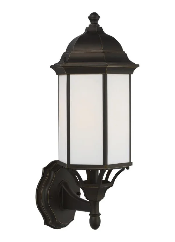 metal wall lamps with a matte black finish for a sleek and modern lookSevier Collection - Medium One Light Uplight Outdoor Wall Lantern | Finish: Antique Bronze - 8838751EN3-71 metal wall lamps with a matte black finish for a sleek and modern lookSevier Collection - Medium One Light Uplight Outdoor Wall Lantern | Finish: Antique Bronze - 8838751EN3-71
