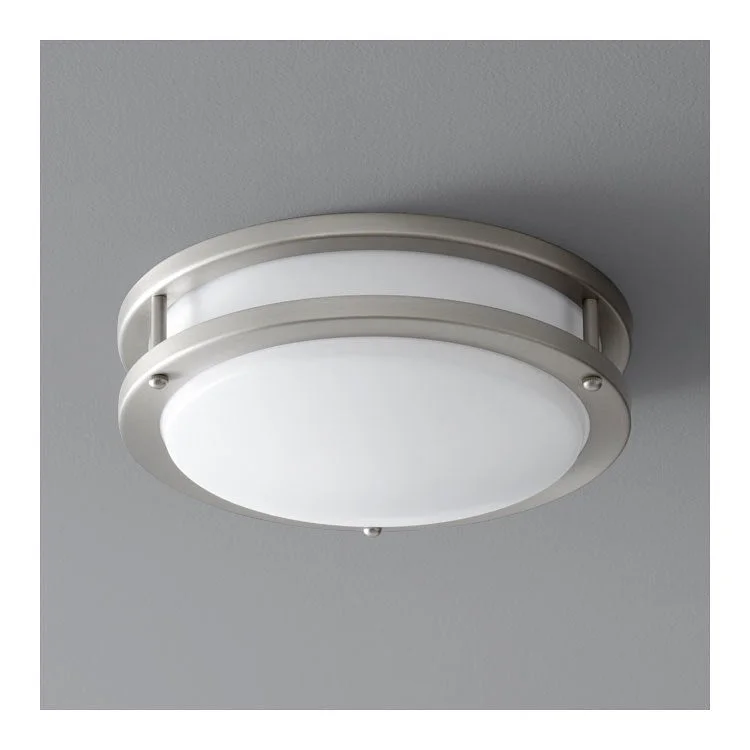 Recessed lights for retail store display areasOracle Single-Light LED 10.5" Flush Mount Ceiling Fixture - Satin Nickel Recessed lights for retail store display areasOracle Single-Light LED 10.5" Flush Mount Ceiling Fixture - Satin Nickel