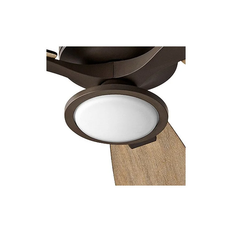 Recessed lights with a narrow beam spread for spotlighting artworksJuno Single-Light 18-Watt LED Ceiling Fan Light Kit - Oiled Bronze Recessed lights with a narrow beam spread for spotlighting artworksJuno Single-Light 18-Watt LED Ceiling Fan Light Kit - Oiled Bronze