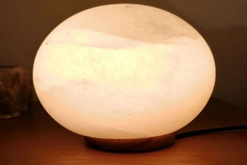 Salt Lamps for Music Rooms to Enhance the VibeWhite Ball salt lamp usb