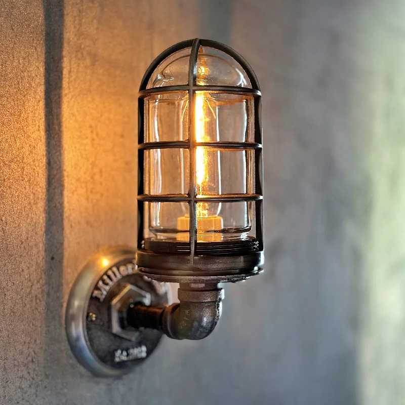 Industrial Area Lighting for Large Open SpacesIndustrial Wall Lamp - The Harold