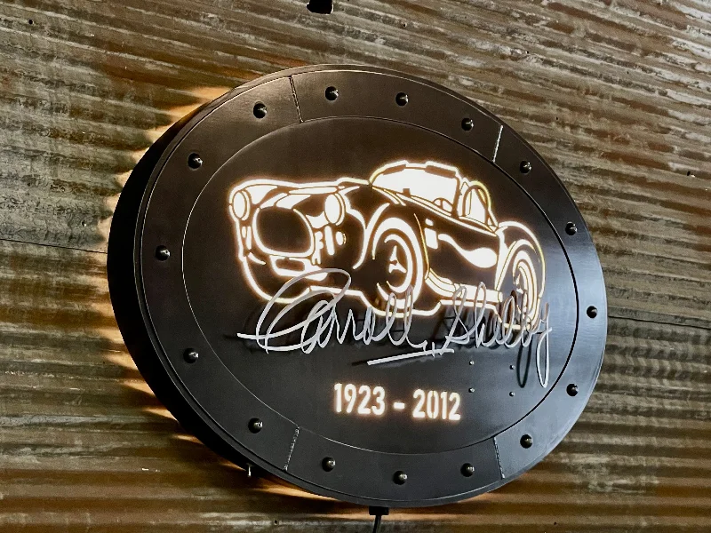 High - Bay LED Industrial Lighting for WarehousesSteampunk Industrial / Carroll Shelby / Wall Sconce Art / Automotive / #3713 High - Bay LED Industrial Lighting for WarehousesSteampunk Industrial / Carroll Shelby / Wall Sconce Art / Automotive / #3713