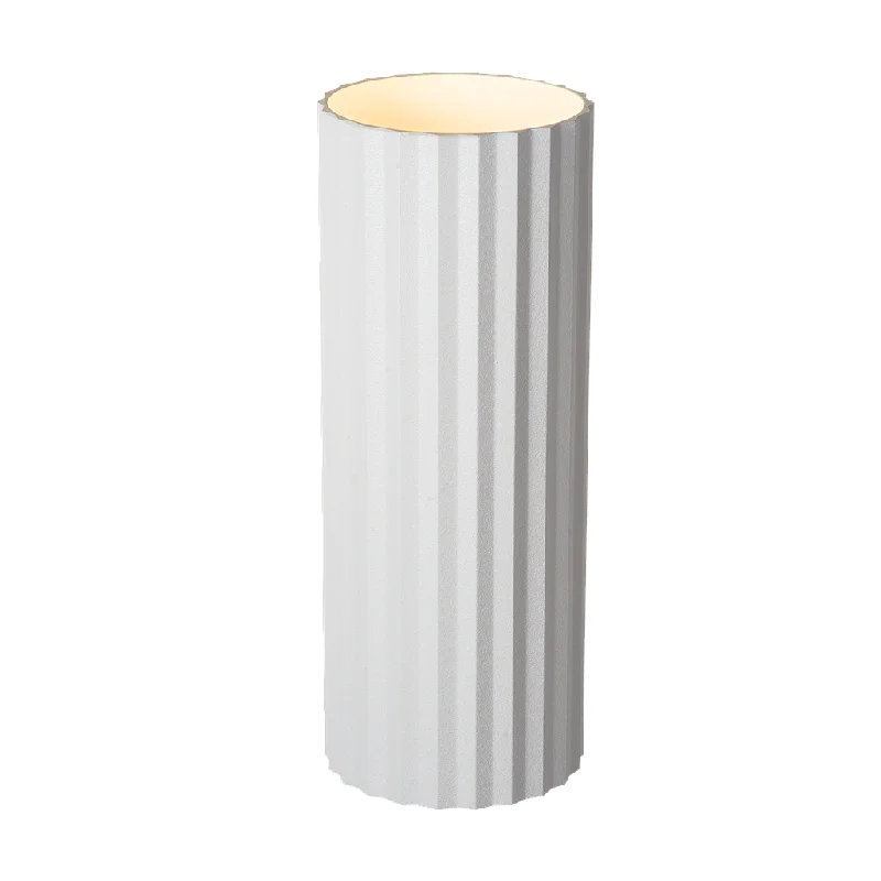 marble wall lamps with luxurious veining for high - end living spacesWall light Ribble round | white