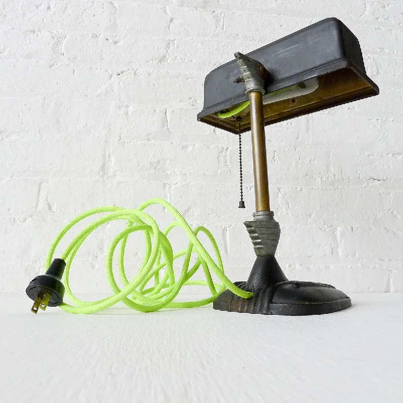 Lava Lamps for College Dorm Room Decor20% SALE The Aviator Desk Lamp with Neon Yellow Green Textile Cord Lava Lamps for College Dorm Room Decor20% SALE The Aviator Desk Lamp with Neon Yellow Green Textile Cord