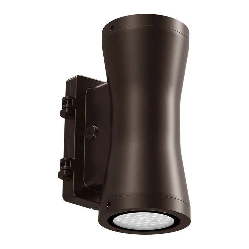 String Lights for Restaurant Outdoor SeatingWestgate Architechtural 7in Up-down Cyl, 30W, 4000K, Led Outdoor Light - Bronze