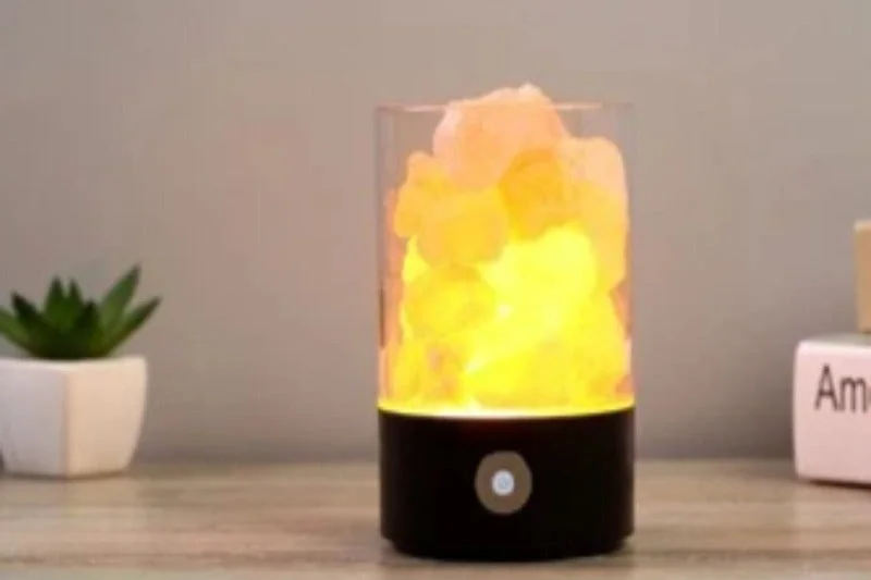 Salt Lamps for Office Stress ReductionCrystal Bedside Lamp
