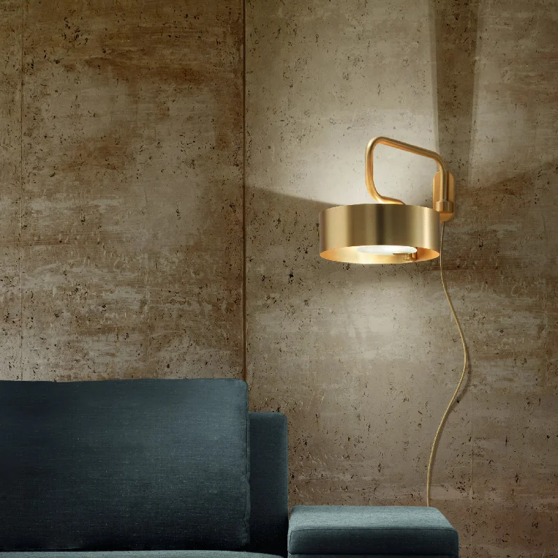 metal wall lamps with a matte black finish for a sleek and modern lookModern Round Gold Metal Wall Light metal wall lamps with a matte black finish for a sleek and modern lookModern Round Gold Metal Wall Light