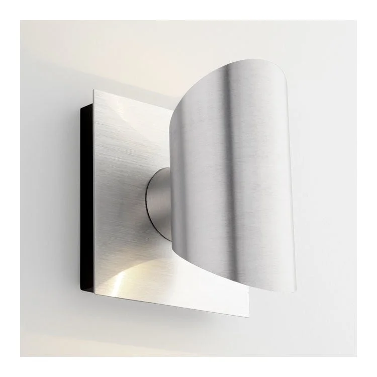 Recessed lights with adjustable trim for versatile lighting anglesCaliber Two-Light LED Outdoor Wall Sconce - Brushed Aluminum Recessed lights with adjustable trim for versatile lighting anglesCaliber Two-Light LED Outdoor Wall Sconce - Brushed Aluminum