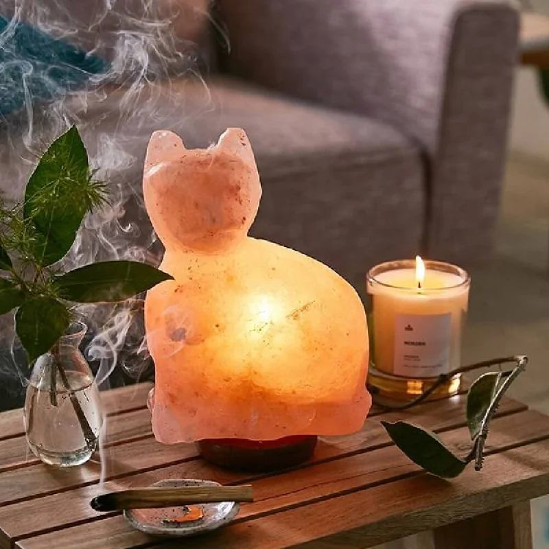 Salt Lamps for Pet - Friendly EnvironmentsPurrfect Cat Himalayan Salt Lamp