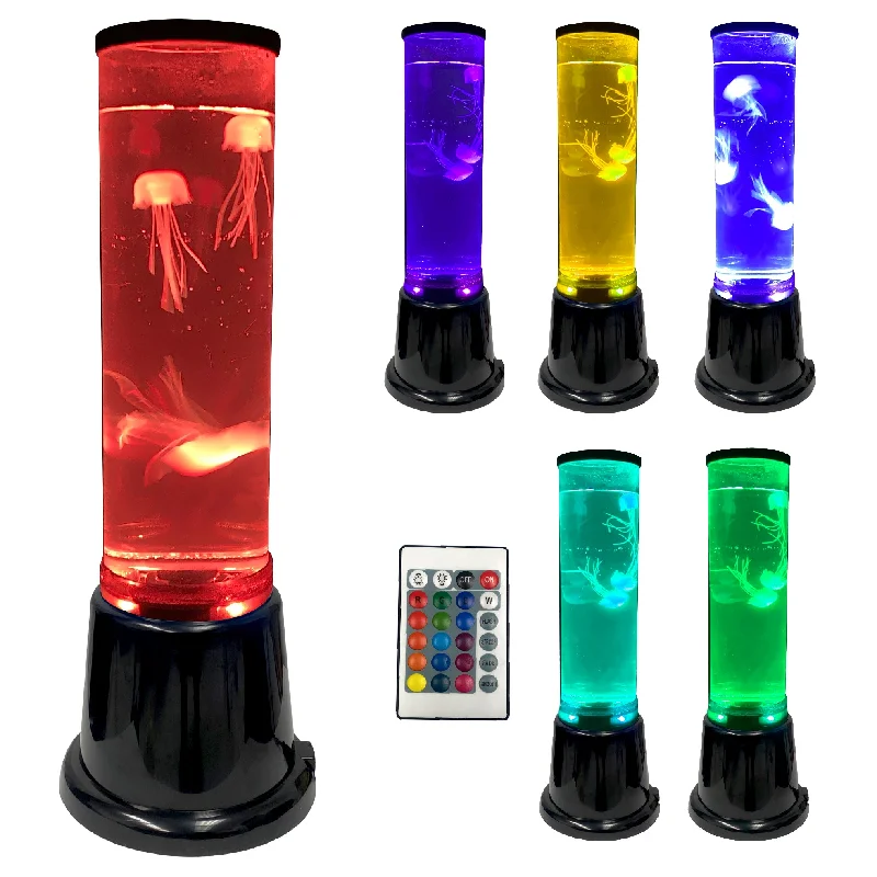 Lava Lamps for Seafood Restaurants to Complement the Theme14 Inch Jelly Fish Bubble Tube Floor Fish Aquarium Lamp–20 Color Light Remote-Kids Birthday or Christmas Gift–Lava Style Moon Lamp-Kids Room Lamp–3 Jelly Fish Included Lava Lamps for Seafood Restaurants to Complement the Theme14 Inch Jelly Fish Bubble Tube Floor Fish Aquarium Lamp–20 Color Light Remote-Kids Birthday or Christmas Gift–Lava Style Moon Lamp-Kids Room Lamp–3 Jelly Fish Included