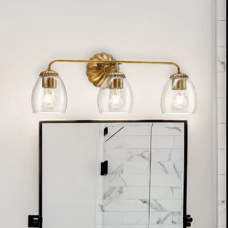 Industrial Lighting for Printing Press FacilitiesUHP5065 French Country Indoor Bath Light, 8-1/2''H x 6-5/8"W x 23-7/8''D, Gold Ombre Finish, Darmstadt Collection Industrial Lighting for Printing Press FacilitiesUHP5065 French Country Indoor Bath Light, 8-1/2''H x 6-5/8"W x 23-7/8''D, Gold Ombre Finish, Darmstadt Collection