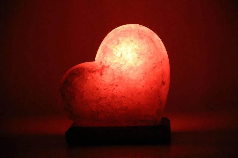 Salt Lamps for Guest Rooms to Add a Cozy TouchHeart Shape Salt Lamp