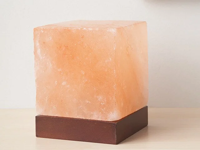 Salt Lamps for Office Stress ReductionHimalayan Salt Lamp - CUBE