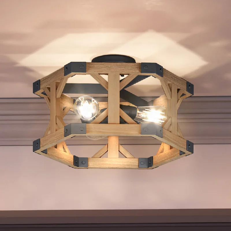 Dimmable Industrial Lighting for Ambiance ControlUEX2310 Old World Ceiling Light 12''H x 18''W, Oil Rubbed Bronze Finish, Frankfort Collection Dimmable Industrial Lighting for Ambiance ControlUEX2310 Old World Ceiling Light 12''H x 18''W, Oil Rubbed Bronze Finish, Frankfort Collection