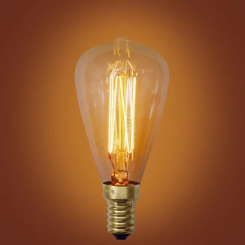 Edison light bulbs with antique finishUrbanest Squirrel Cage Incandescents Teardrop Vintage Edison Bulb, E12 Candelabra Base, 40 Watt Edison light bulbs with antique finishUrbanest Squirrel Cage Incandescents Teardrop Vintage Edison Bulb, E12 Candelabra Base, 40 Watt