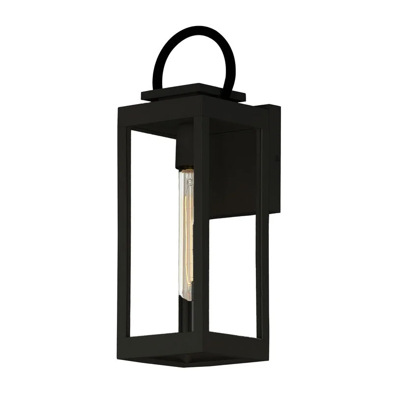 marble wall lamps with luxurious veining for high - end living spacesNassau VX 1-Light Medium Outdoor Wall Lantern, Black or White / Black marble wall lamps with luxurious veining for high - end living spacesNassau VX 1-Light Medium Outdoor Wall Lantern, Black or White / Black