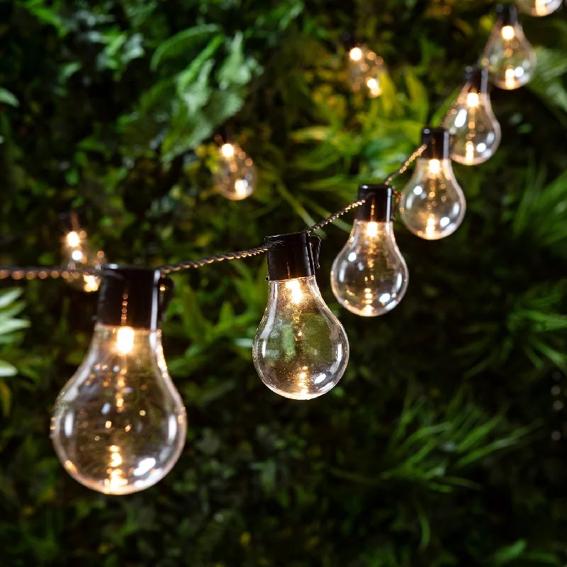 String Lights for Wedding Receptions20 Warm White Carnival Plug In Festoon Lights
